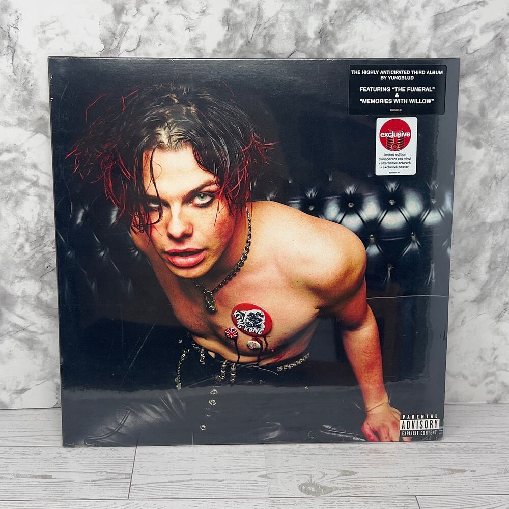 Yungblud Limited Edition Translucent Red Colored Vinyl LP with Artwork & Poster